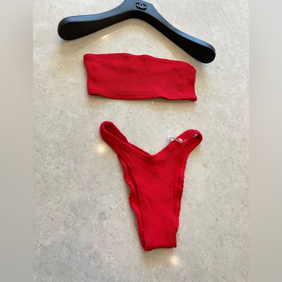 BOUND BY BOND-EYE The Sierra Bandeau Ribbed Bikini and Core The Scene Bottom SET - Picture 4 of 11